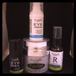 Try skin Eye products/facial serum